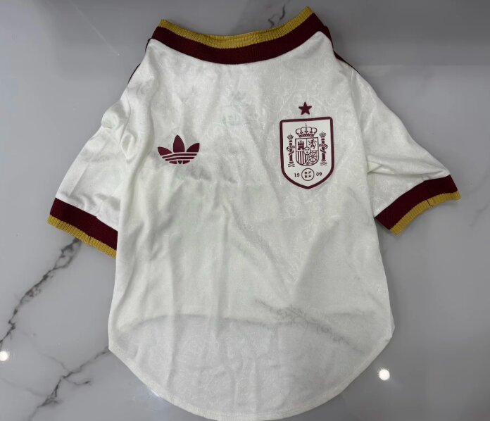 Spain 2026 World Cup Away Pet Jersey
